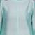 Aqua chanderi straight dress with slip