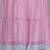 Pink chanderi gathered dress with embroidery