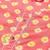 Women Peach-Coloured Ethnic Motifs Printed Gotta Patti Cotton Kurta Set