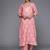 Woman Digital Printed Winter kurta & Printed Straight Trouser