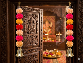 handmade designer door hanging decorative traditional home decorations (pack of 4) 3