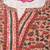 Women Peach-Coloured Floral Printed Winter Kurta with Palazzos
