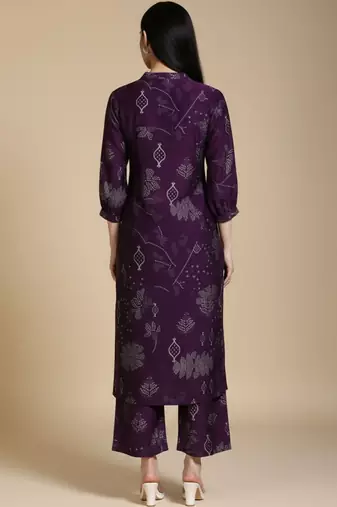 Women Bandhani Printed Kurta with Trousers