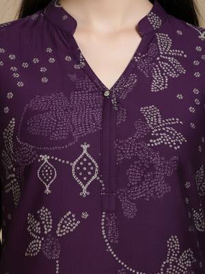 Women Bandhani Printed Kurta with Trousers 3