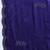 Purple tissue satin embellished saree with unstitched blouse piece.