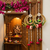 handmade wall hanging decorative door toran tassel religious home decorations (pack of 2)