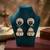 Pista green color meenakari earrings beautiful ethnic designer appeal