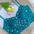 Navratri handwork kodi mirror spaghetti blouse