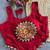 Heavy rayon cotton kutchi mirror blouse
