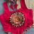Heavy rayon cotton kutchi mirror blouse