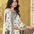 off white linen casual wear saree