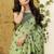 pista linen casual wear saree