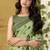 pista linen casual wear saree