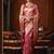 rasberry jacquard soft rich zari weaving & tassels saree