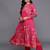 Women Floral Print Empire Kurta with Trousers & Dupatta