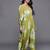 Women Floral Print Empire Mirror Work Pure Silk Kurta with Trousers & Dupatta