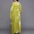 Women Floral Print Empire Mirror Work Pure Silk Kurta with Trousers & Dupatta