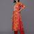 Women Bandhani Printed Kurta With Trousers & Dupatta