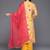 Women Floral Printed Empire Beads and Stones Kurta with Trousers & With Dupatta