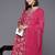 Floral Printed Regular Gotta Patti Pure Cotton Kurta with Trousers & Dupatta