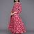 Floral Printed Regular Gotta Patti Pure Cotton Kurta with Trousers & Dupatta