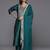Ethnic Motifs Yoke Design Regular Sequinned Kurta with Trousers & Dupatta