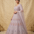 purple embroidered lehenga choili 