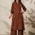 Women Ethnic Motifs Embroidered Regular Thread Work Kurta with Palazzos