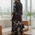 Women Floral Printed Regular Chanderi Silk Kurta with Trousers