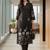 Women Floral Printed Regular Chanderi Silk Kurta with Trousers
