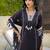 Women Printed Regular Thread Work Kurta with Trousers & With Dupatta