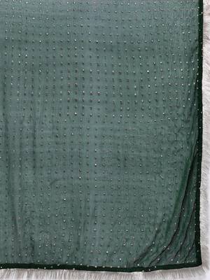 Ethnic Motifs Yoke Design Regular Thread Work Kurta with Trousers & With Dupatta 4