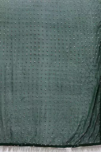 Ethnic Motifs Yoke Design Regular Thread Work Kurta with Trousers & With Dupatta