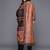 Printed Regular Sequinned Chanderi Silk Kurta with Trousers & Dupatta