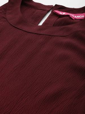 Women Silk Crepe Kurta with Trousers & With Dupatta 2