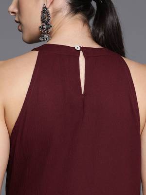 Women Silk Crepe Kurta with Trousers & With Dupatta 8