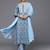 Floral Printed Regular Gotta Patti Pure Cotton Kurta with Trousers & Dupatta