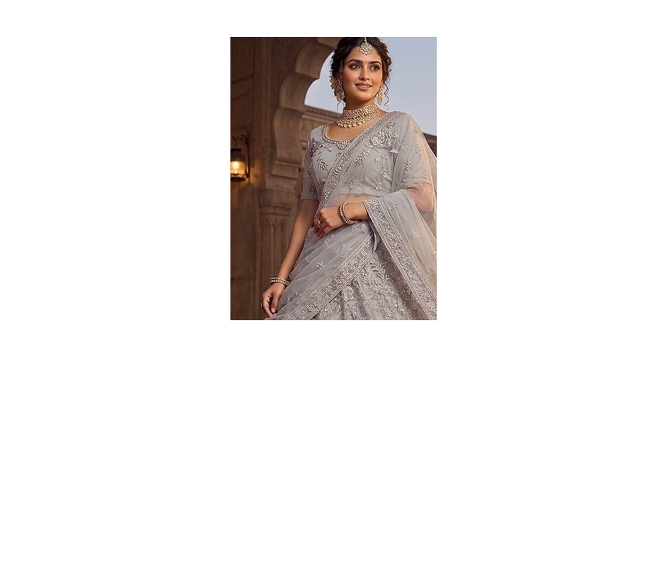 lavender embroidered lehenga choili  1