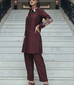 Women Floral Printed Regular Kurta with Trousers