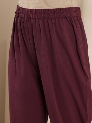 Round Neck Straight Kurta With Trouser 3