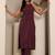 Round Neck Straight Kurta With Trouser