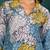 Abstract Printed Shirt Collar Straight Kurta With Trouser