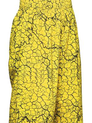 Blue Abstract Printed Cuban Collar Straight Kurta With Trousers 3