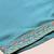 Blue Floral Embroidered Sequinned Straight Kurta With Trousers & Dupatta