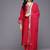 Ethnic Motifs Yoke Design Kurta With Trousers & Dupatta