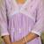 Women Floral Embroidered Beads and Stones Cotton Kurta with Trousers & Dupatta