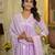Women Floral Embroidered Beads and Stones Cotton Kurta with Trousers & Dupatta