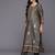 Ethnic Motifs Printed Chanderi Silk Gotta Patti Work Kurta & Trousers With Dupatta