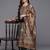 Ethnic Motifs Printed Chanderi Silk Gotta Patti Work Kurta & Trousers With Dupatta