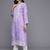 Floral Embroidered Thread Work Kurta With Trousers & Dupatta